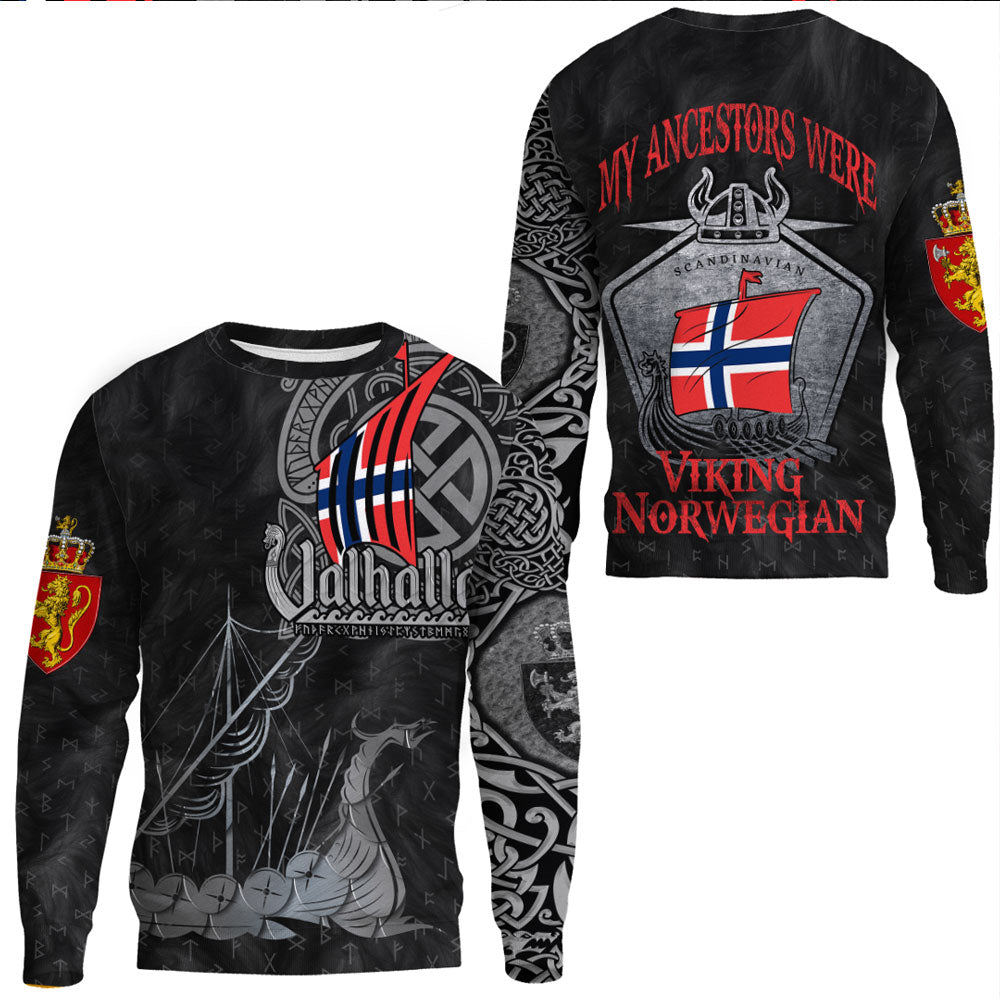 Viking Clothing Viking Norway Drakkar Sweatshirts RLT12 - Wonder Print Shop