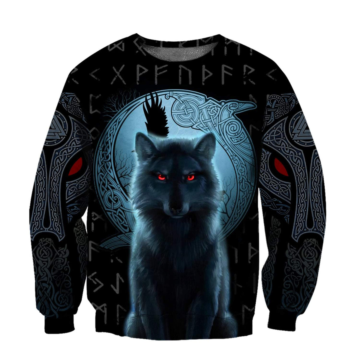 viking-sweater-fenrir-viking-wolf-and-moon-3d