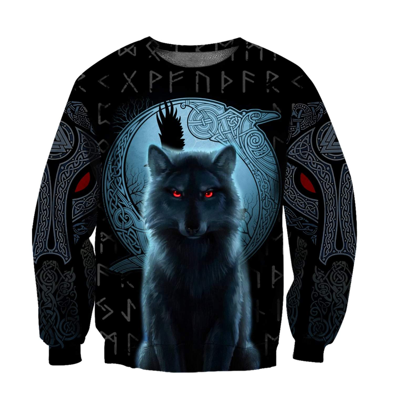 viking-sweater-fenrir-viking-wolf-and-moon-3d