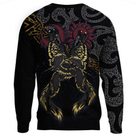 Viking Sweatshirts - Viking Wolfs - Skoll and Hati RLT12 - Wonder Print Shop