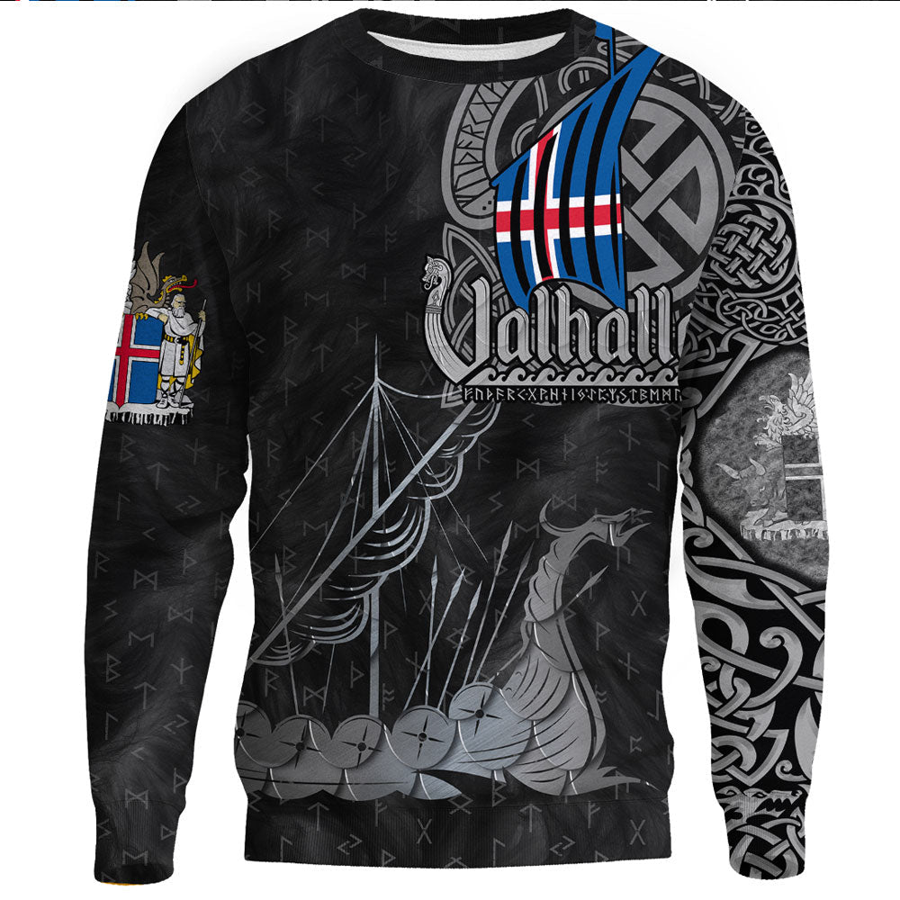 Viking Clothing Viking Iceland Drakkar Sweatshirts RLT12 - Wonder Print Shop