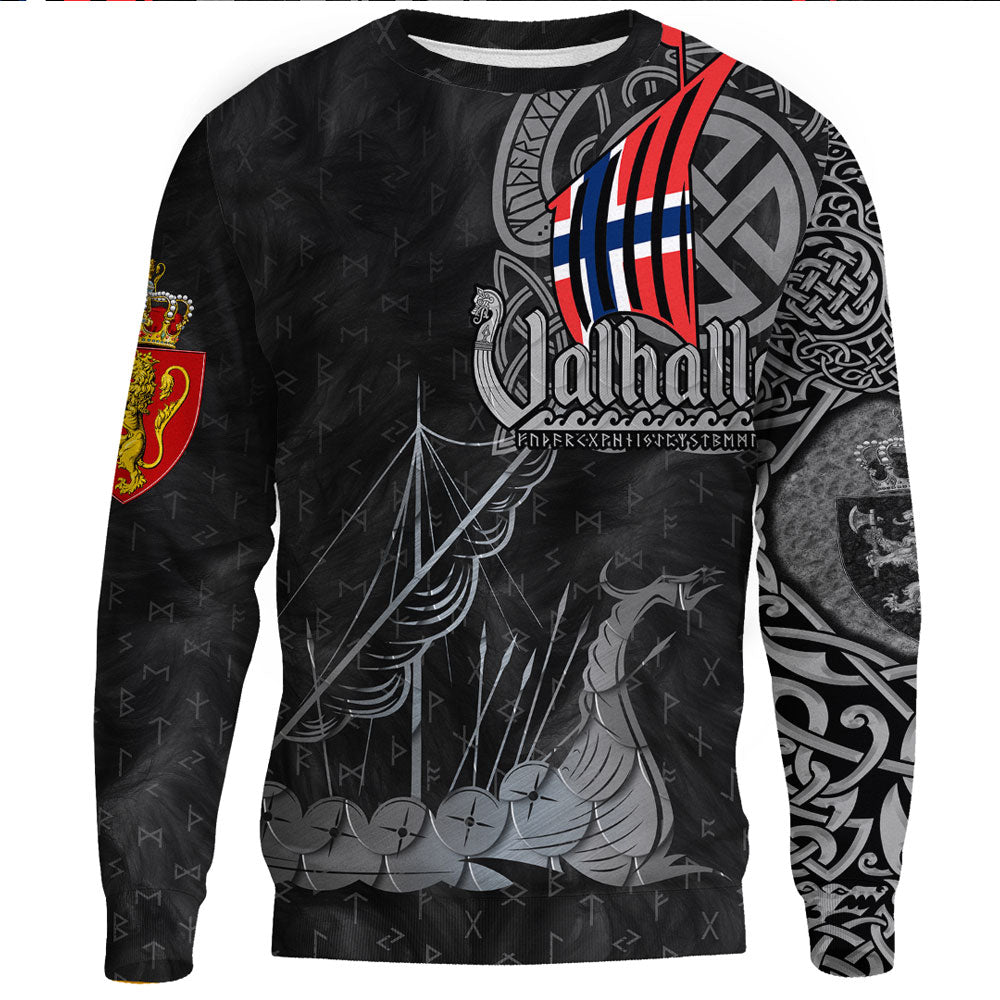 Viking Clothing Viking Norway Drakkar Sweatshirts RLT12 - Wonder Print Shop