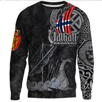 Viking Clothing Viking Norway Drakkar Sweatshirts RLT12 - Wonder Print Shop