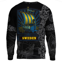 Viking Clothing Viking Drakkar Sweden Warship Sweatshirts RLT12 - Wonder Print Shop
