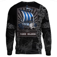 Viking Clothing Viking Drakkar Faroe Islands Warship Sweatshirts RLT12 - Wonder Print Shop