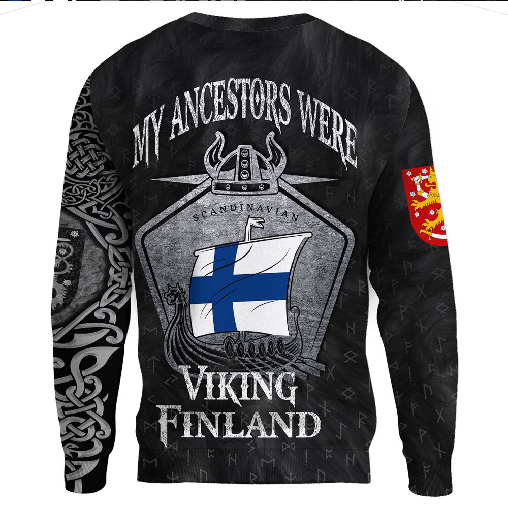 Viking Clothing Viking Finland Drakkar Sweatshirts RLT12 - Wonder Print Shop
