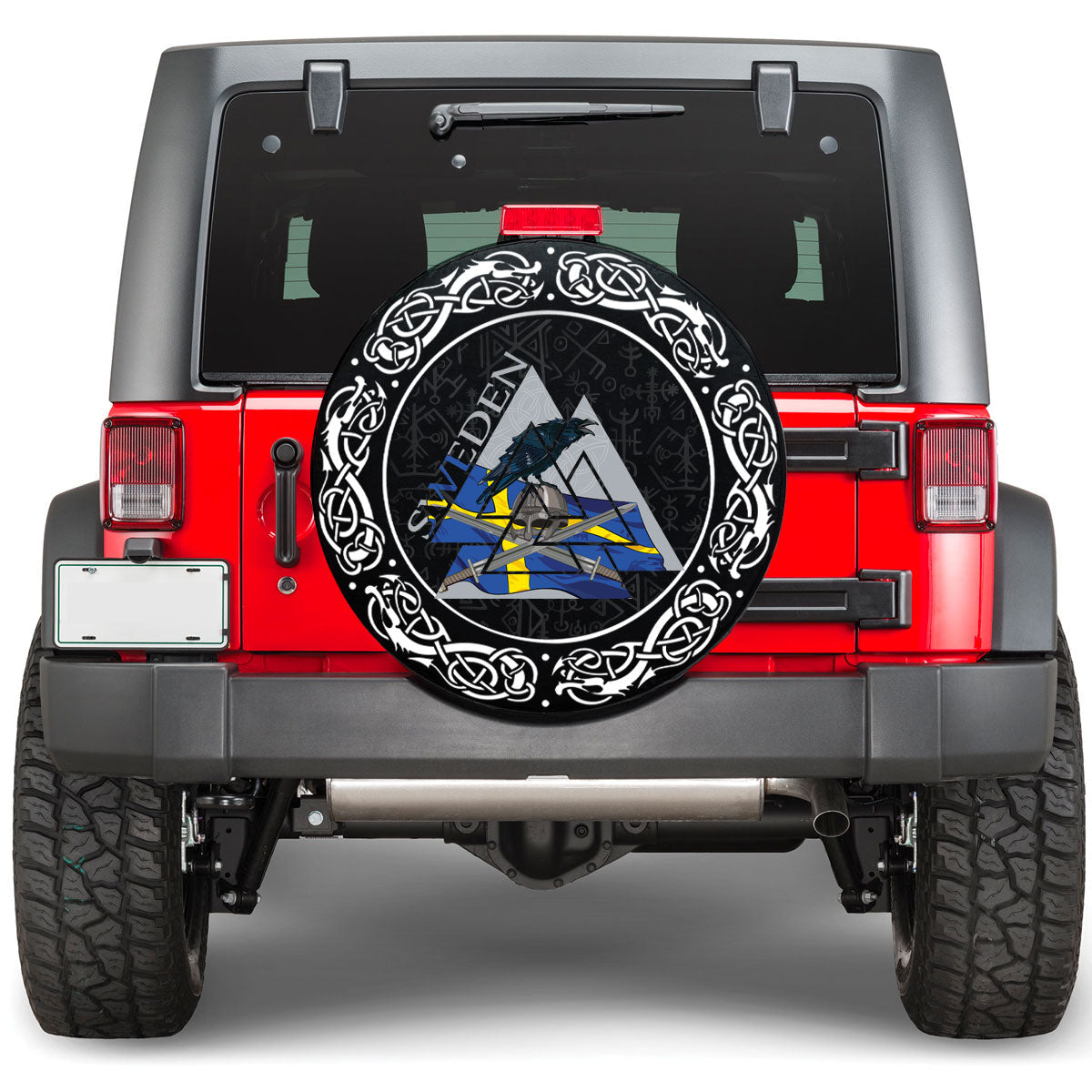 Viking Sweden Valknut Viking Spare Tire Cover RLT12 - Wonder Print Shop