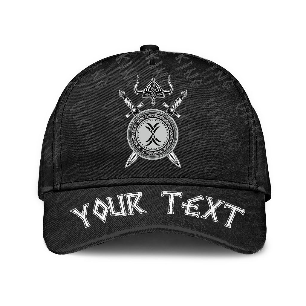 viking-classic-cap-custom-sword-helmet-and-shield-classic-cap