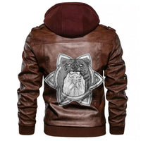 Viking Symbol Meaning Create Your Own Reality Leather Jacket RLT12 - Wonder Print Shop
