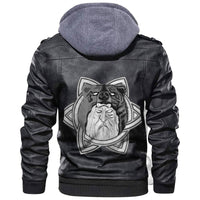 Viking Symbol Meaning Create Your Own Reality Leather Jacket RLT12 - Wonder Print Shop