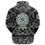 Viking Hoodie Symbols Of The Gods and Decorative Ornaments with Bandana Paisley Style RLT12 - Wonder Print Shop