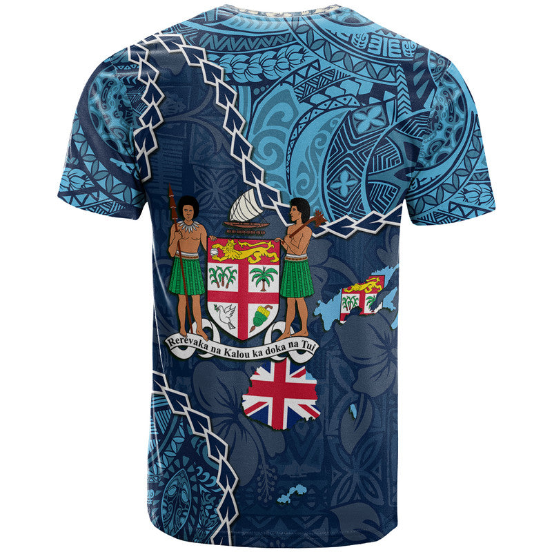 Fathers Day Fiji 52nd Anniversary T Shirt Siga Ni Bula Galala Marautaki O Viti - Wonder Print Shop