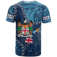 Custom Fiji 52nd Anniversary T Shirt Siga Ni Bula Galala Marautaki O Viti - Wonder Print Shop
