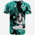 Hawaii Summer Colorful Hula Girl T Shirt Turquesa LT6 - Wonder Print Shop