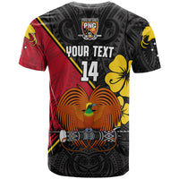 Custom The Kumuls PNG T Shirt Papua New Guinea Polynesian Dynamic Style Black - Wonder Print Shop