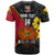 Custom The Kumuls PNG T Shirt Papua New Guinea Polynesian Dynamic Style Black - Wonder Print Shop