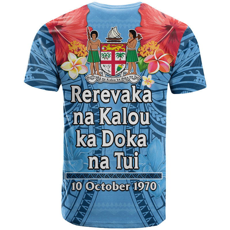 Fiji 1970 T Shirt Happy 52 Years Independence Anniversary - Wonder Print Shop