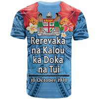 Fiji 1970 T Shirt Happy 52 Years Independence Anniversary - Wonder Print Shop