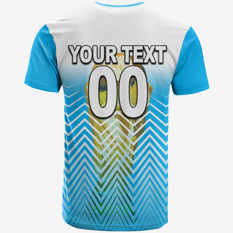 Custom Argentina Football T Shirt Sport Style LT6 - Wonder Print Shop