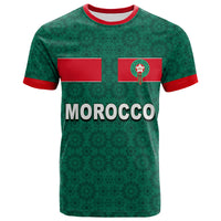 Custom Morocco Soccer T Shirt World Cup Champions Green Style LT6 - Wonder Print Shop