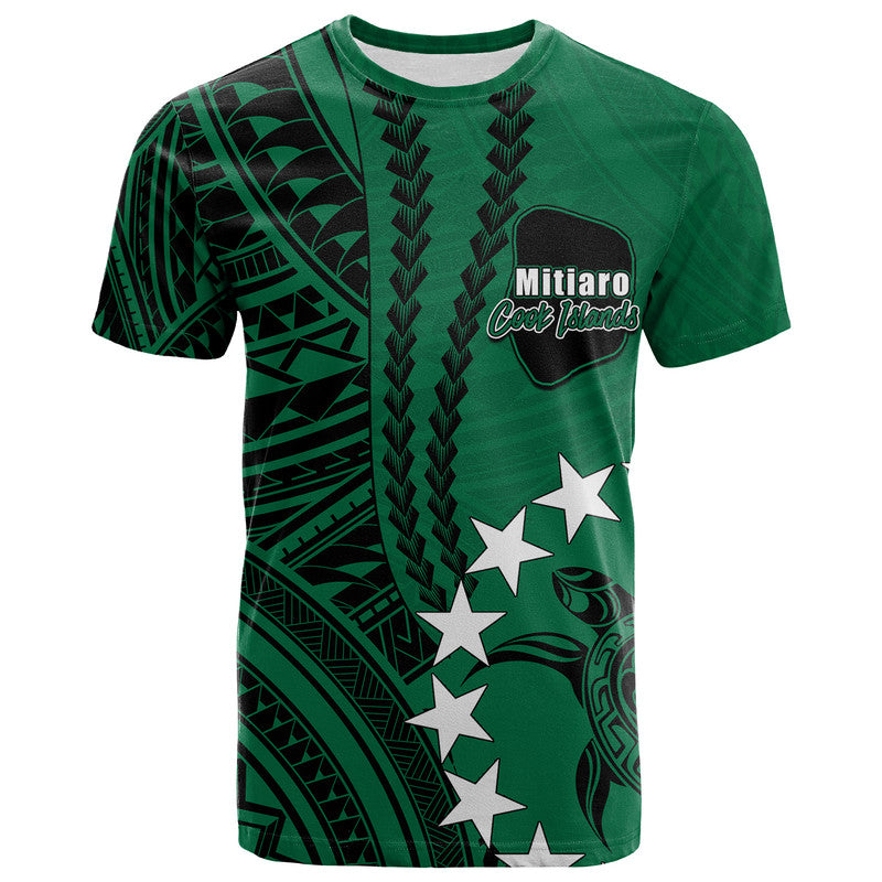 Cook Islands Mitiaro Polynesian T Shirt LT6 - Wonder Print Shop
