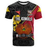 The Kumuls PNG T Shirt Papua New Guinea Polynesian Dynamic Style Black - Wonder Print Shop