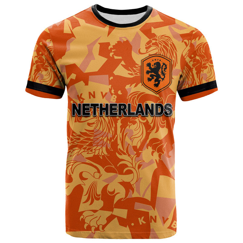 Custom Netherlands Soccer T Shirt World Cup Champions LT6 - Wonder Print Shop