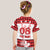 Custom Fathers Day Canada Hockey T Shirt Maple Leaf Tartan - Wonder Print Shop