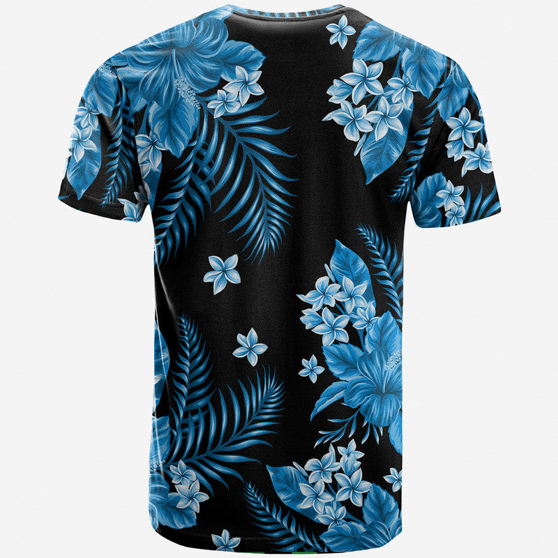 Hawaii Summer Colorful T Shirt Light Blue LT6 - Wonder Print Shop