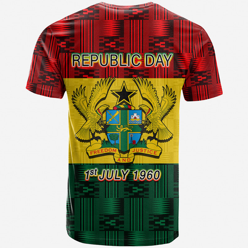 Ghana Republic Day T Shirt LT6 - Wonder Print Shop