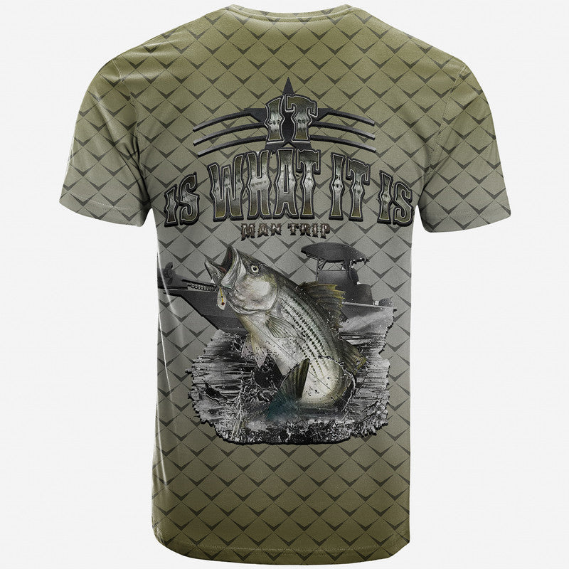 Custom Fishing Man Trip T Shirt LT6 - Wonder Print Shop