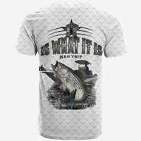 Custom Fishing Man Trip T Shirt White Style LT6 - Wonder Print Shop
