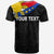Custom Pilipinas T Shirt Simple Style Black LT6 - Wonder Print Shop