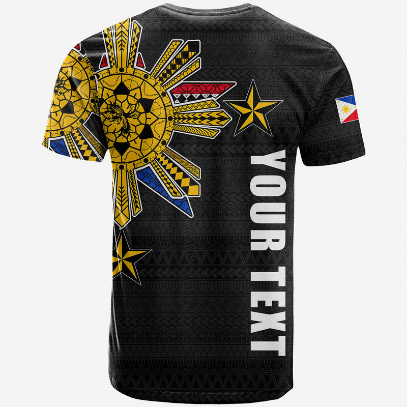 Custom Filipino T Shirt Tribal Black Style LT6 - Wonder Print Shop