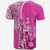 Hawaiian King Kamehameha T Shirt Vibe Pink Style LT6 - Wonder Print Shop