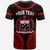 Custom Samoa Ula Nifo Tribal T Shirt Red Style LT6 - Wonder Print Shop