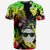 Hawaii Summer Colorful Pineapple T Shirt Reggage LT6 - Wonder Print Shop
