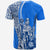 Hawaiian King Kamehameha T Shirt Vibe Blue Style LT6 - Wonder Print Shop