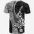 Hawaiian Shark Polynesian T Shirt Vibe Black Style LT6 - Wonder Print Shop