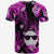 Hawaii Summer Colorful Pineapple T Shirt Purple LT6 - Wonder Print Shop