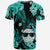 Hawaii Summer Colorful Pineapple T Shirt Turquesa LT6 - Wonder Print Shop