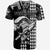 Custom Hawaii Polynesian Warrior Kakau T Shirt White LT6 - Wonder Print Shop