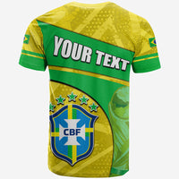 Custom Brasil World Cup 2022 T Shirt Basic Style LT6 - Wonder Print Shop