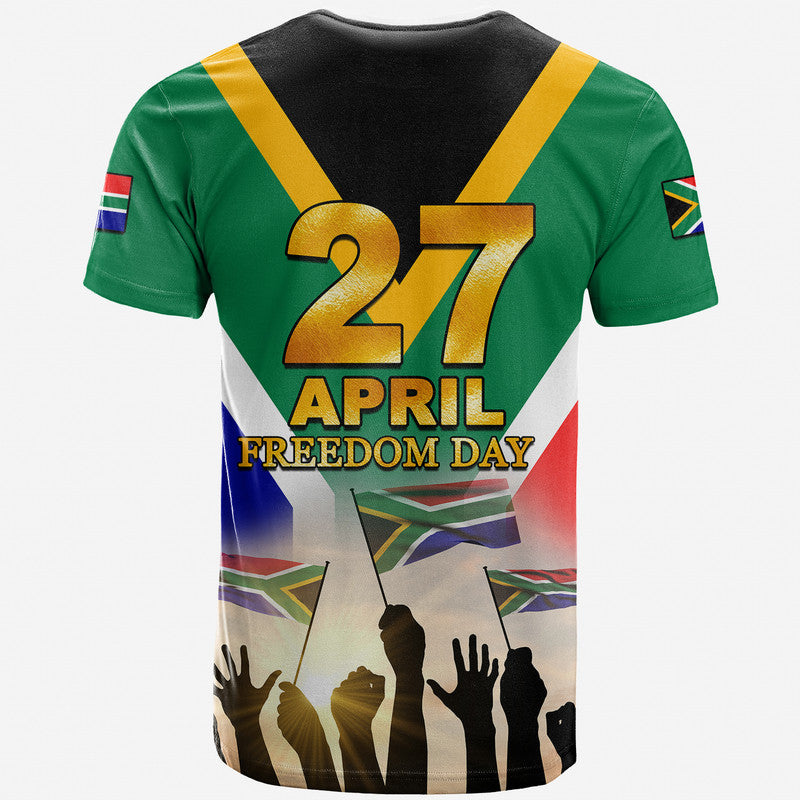South Africa Freedom Day T Shirt LT6 - Wonder Print Shop