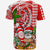 Hawaii Mele Kalikimaka Santa Claus Beach T Shirt LT6 - Wonder Print Shop