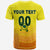 Custom Australia Cricket Jersey 2022 T Shirt LT6 - Wonder Print Shop