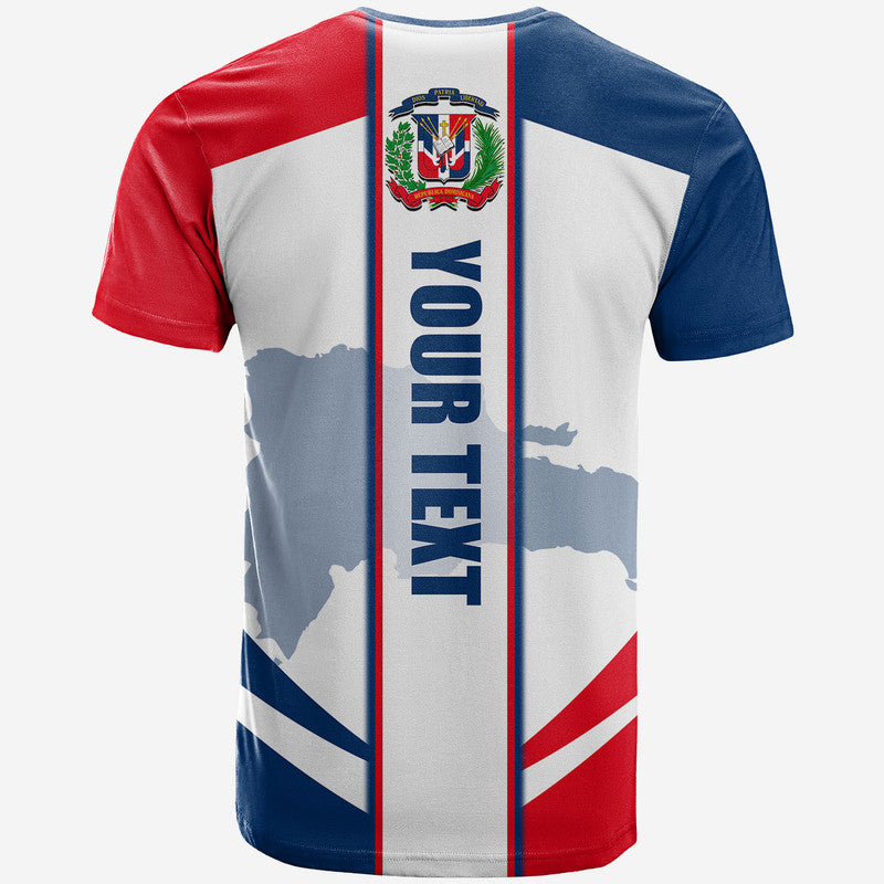 Custom Dominican Republic T Shirt Simple Vibe LT6 - Wonder Print Shop