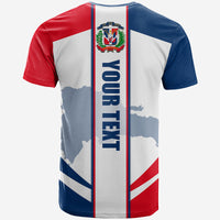 Custom Dominican Republic T Shirt Simple Vibe LT6 - Wonder Print Shop