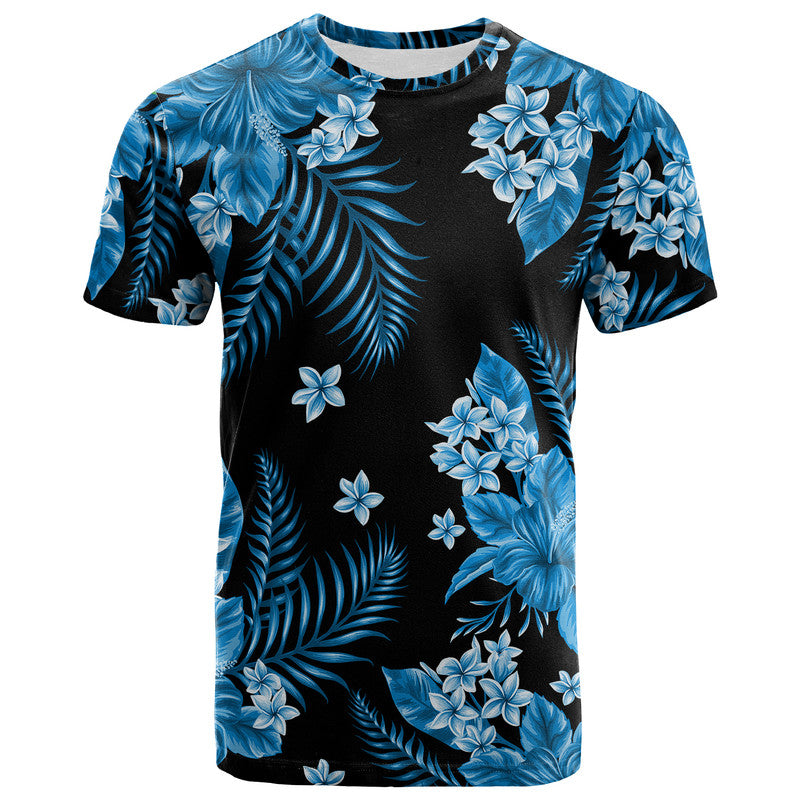 Hawaii Summer Colorful T Shirt Light Blue LT6 - Wonder Print Shop