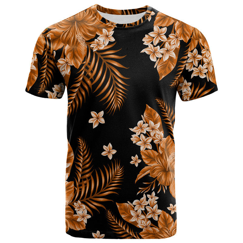 Hawaii Summer Colorful T Shirt Orange LT6 - Wonder Print Shop